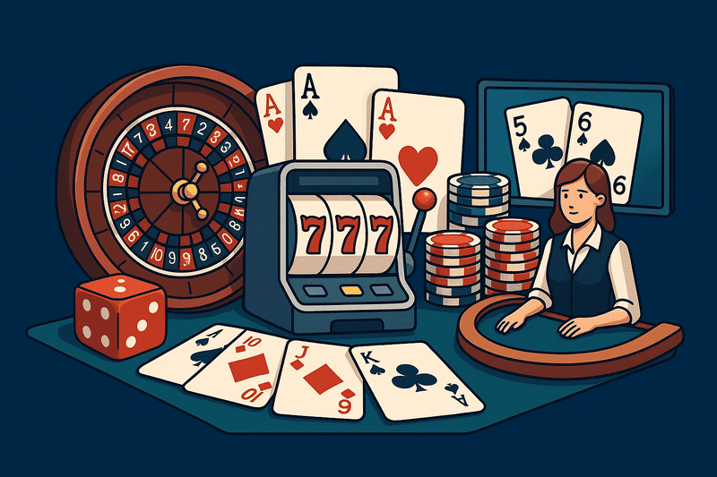 Spillutvalg i norske nettcasinoer